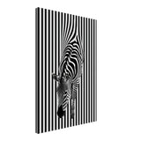  minimalist wall art wildlife zebra
