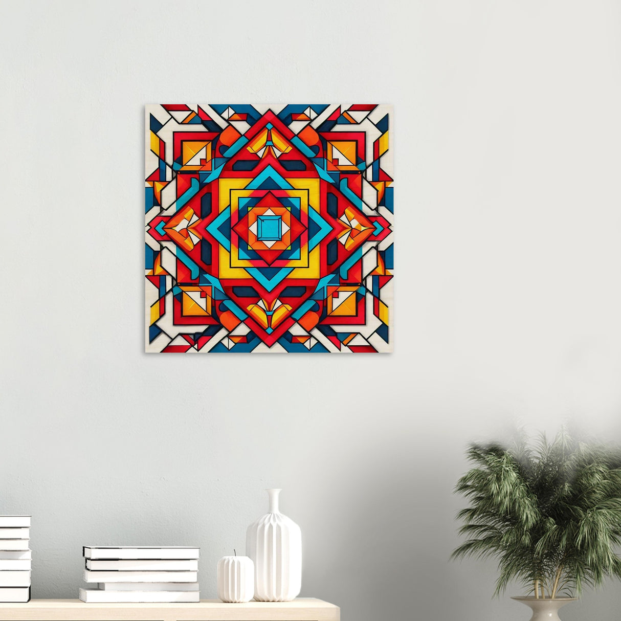 da vinci geometric modern art 9