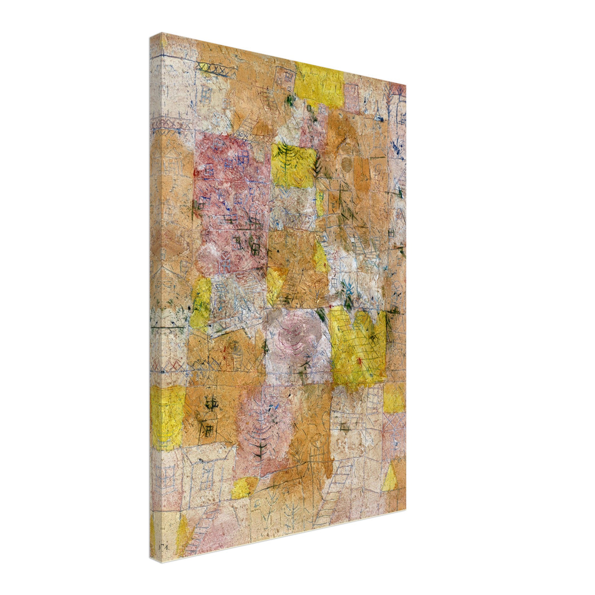 suburban idyll by paul klee
