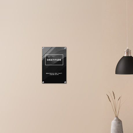  motivational wall art gratitude