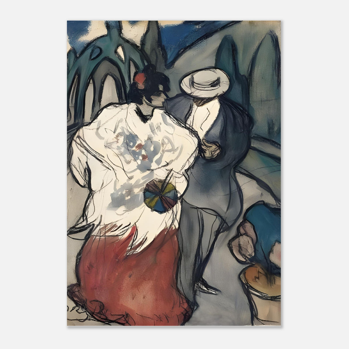 the couple espagnol by pablo picasso 1902