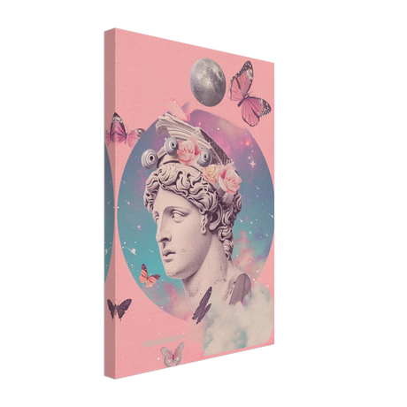 divine daydream neo classical cosmic reverie wall art print20x30 cm / 8x12″Framed Canvas