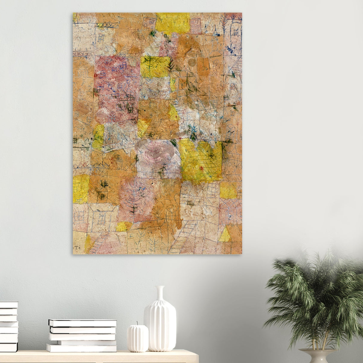 suburban idyll by paul klee