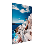 santorini serenity dreamy greek island wall art print20x30 cm / 8x12″Acrylic Print