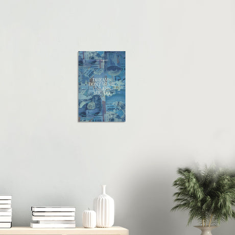 da vinci motivational wall art dreams