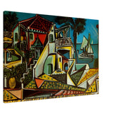 mediterranean landscape by pablo picasso