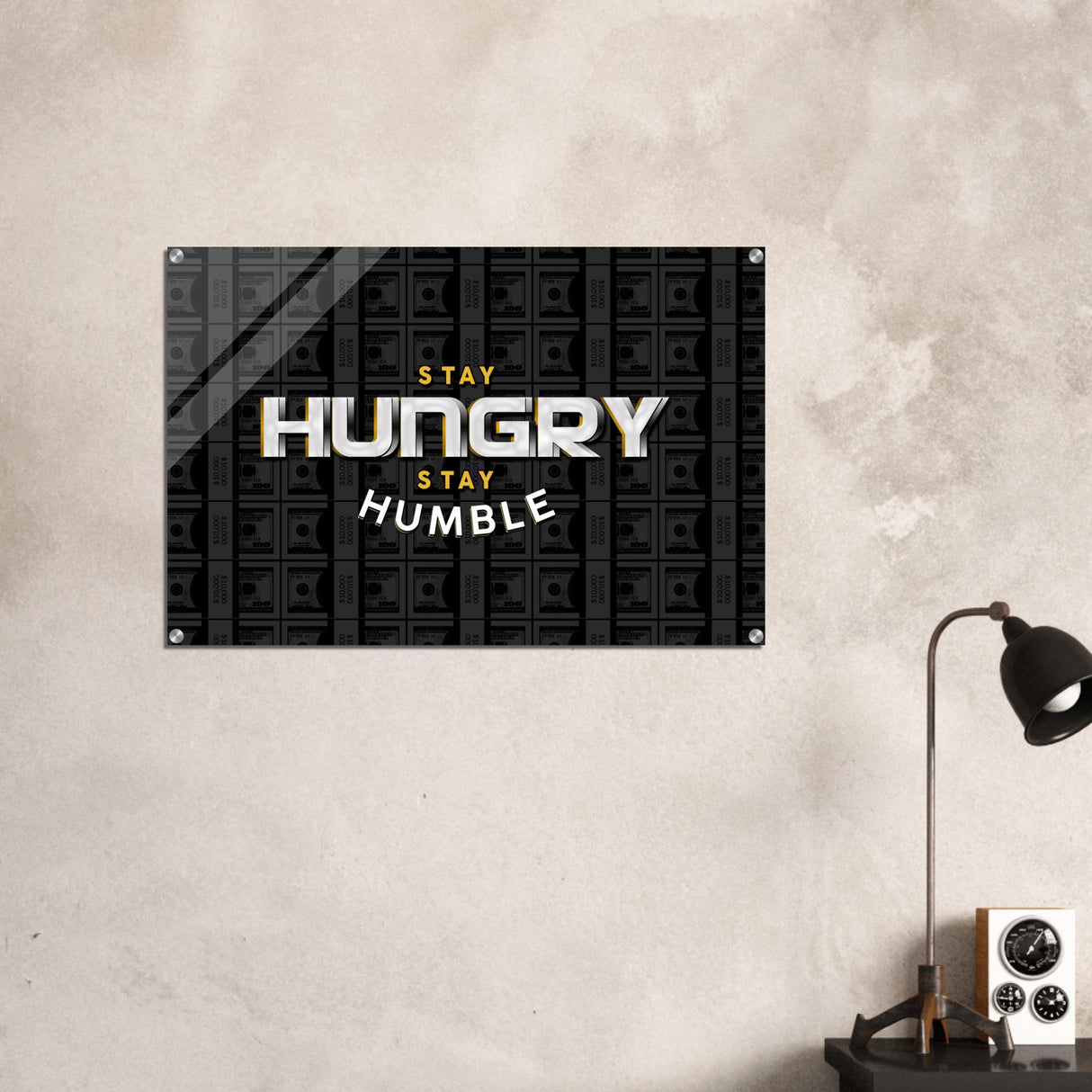  motivational wall art humble