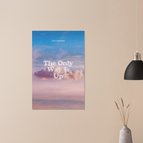  motivational wall art only way