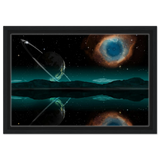celestial reflections a portal beyond the stars wall art print70x100 cm / 28x40″Aluminum Print