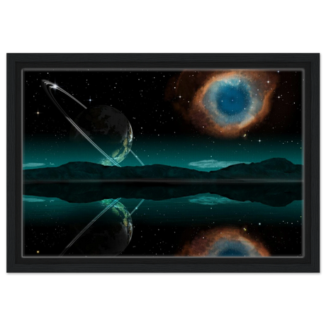 celestial reflections a portal beyond the stars wall art print70x100 cm / 28x40″Aluminum Print