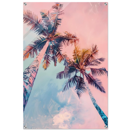 sunset palms wall art print60x90 cm / 24x36″Acrylic Print