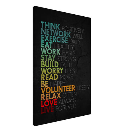 da vinci motivational wall art think