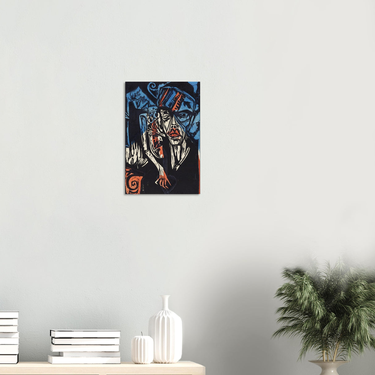 the agonies of love by ernst ludwig kirchner wall art print