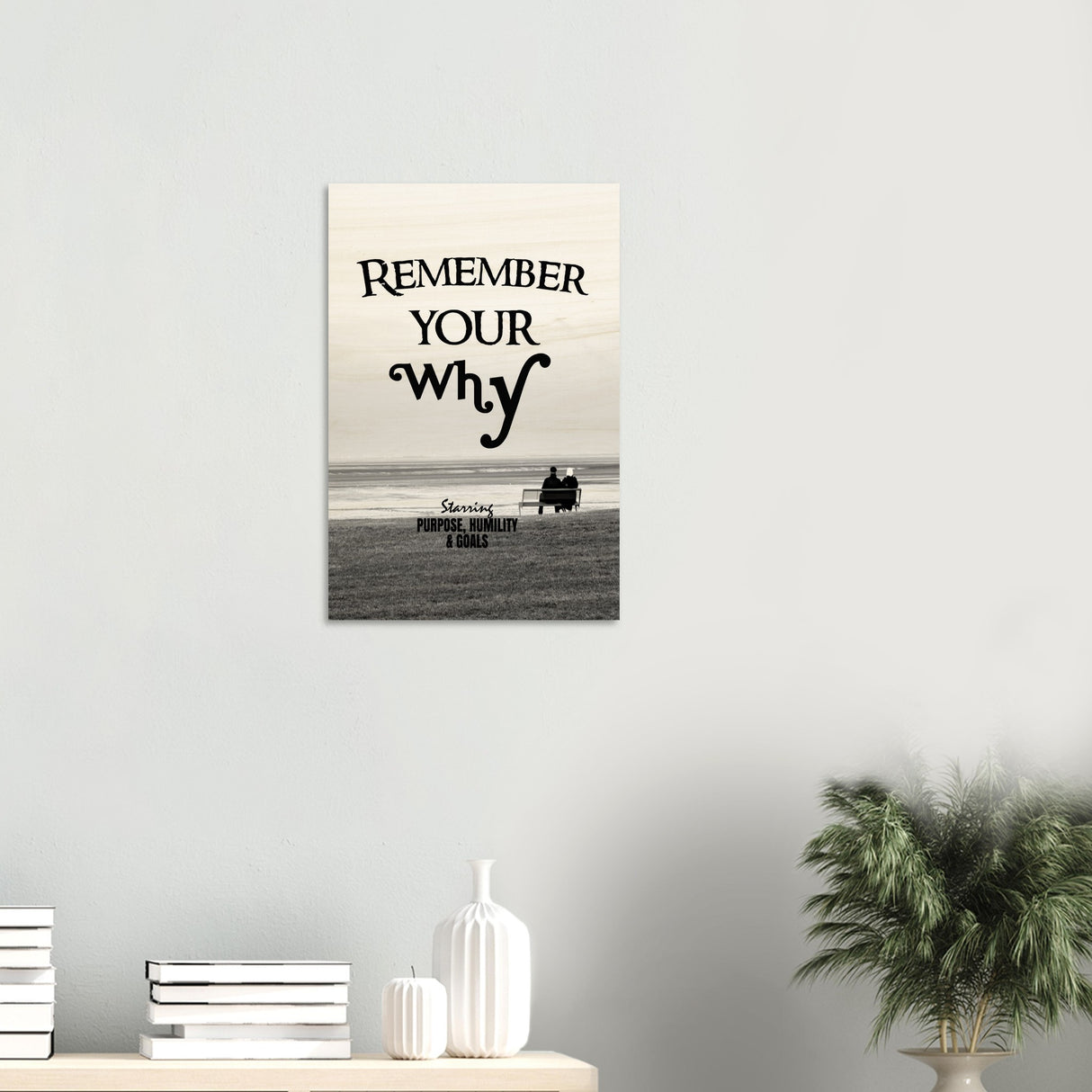 da vinci motivational wall art your why