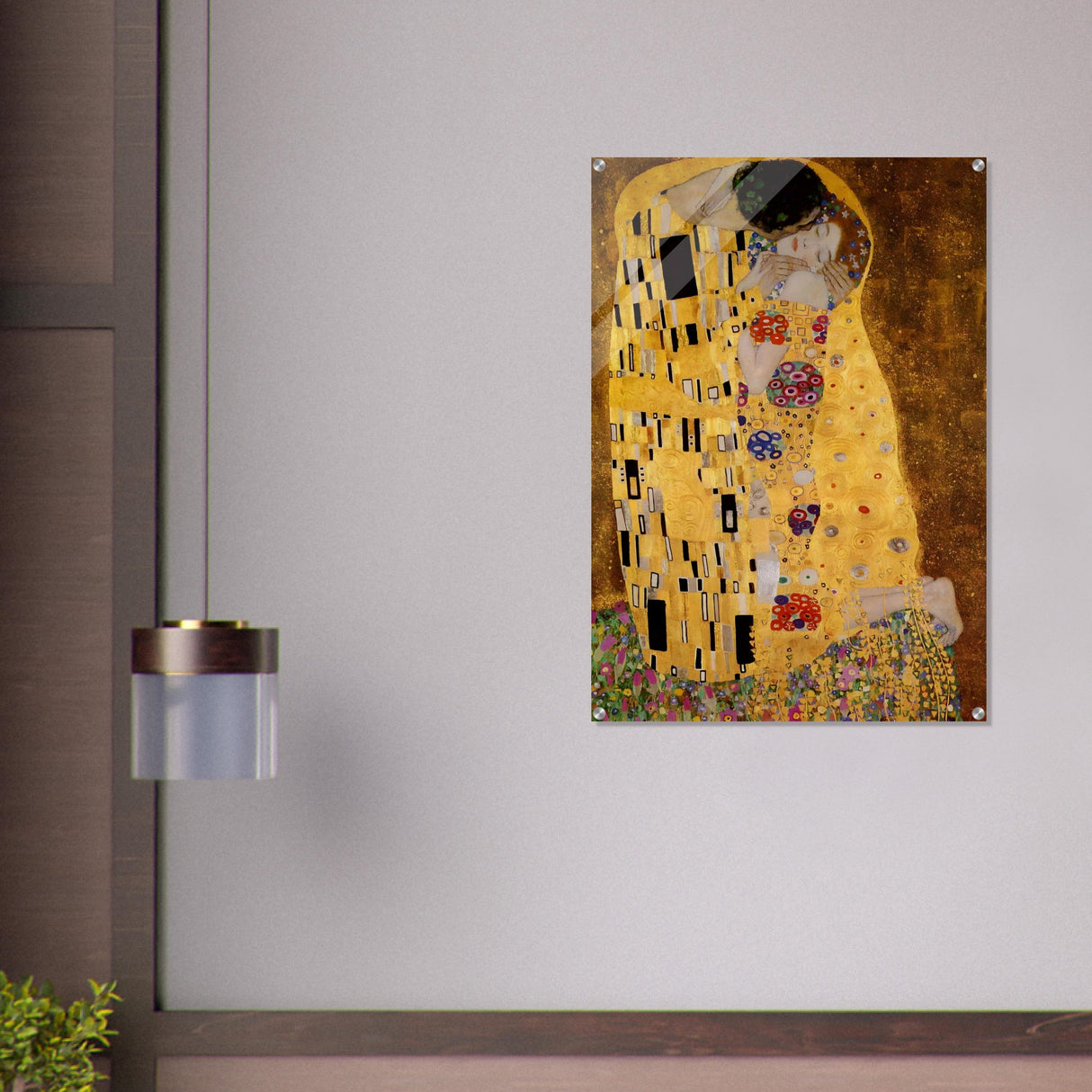 der kuss the kiss by gustav klimt 1908