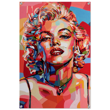 monroe mosaic wall art print70x100 cm / 28x40″Fine Art Poster