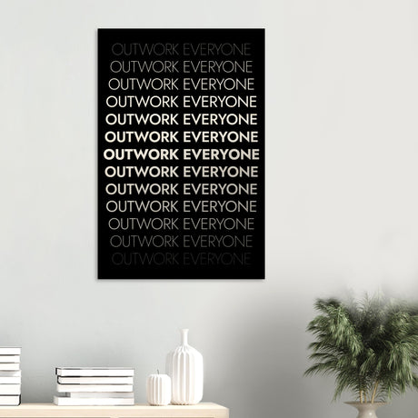 da vinci motivational wall art outwork everyone