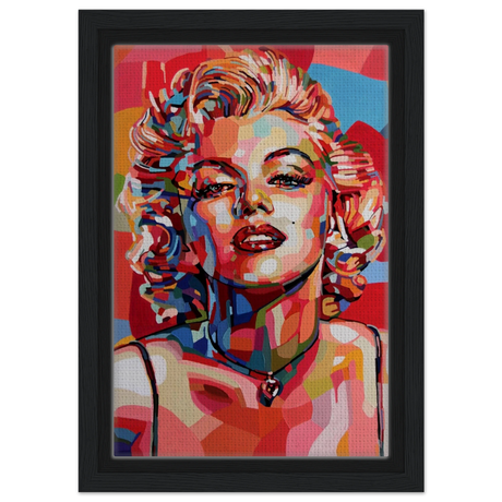 monroe mosaic wall art print20x30 cm / 8x12″Canvas