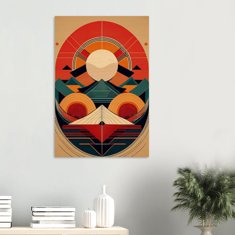 da vinci geometric modern art 2