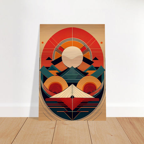 da vinci geometric modern art 2