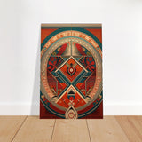 da vinci geometric modern art 1