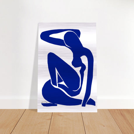 the blue lady by henri matisse