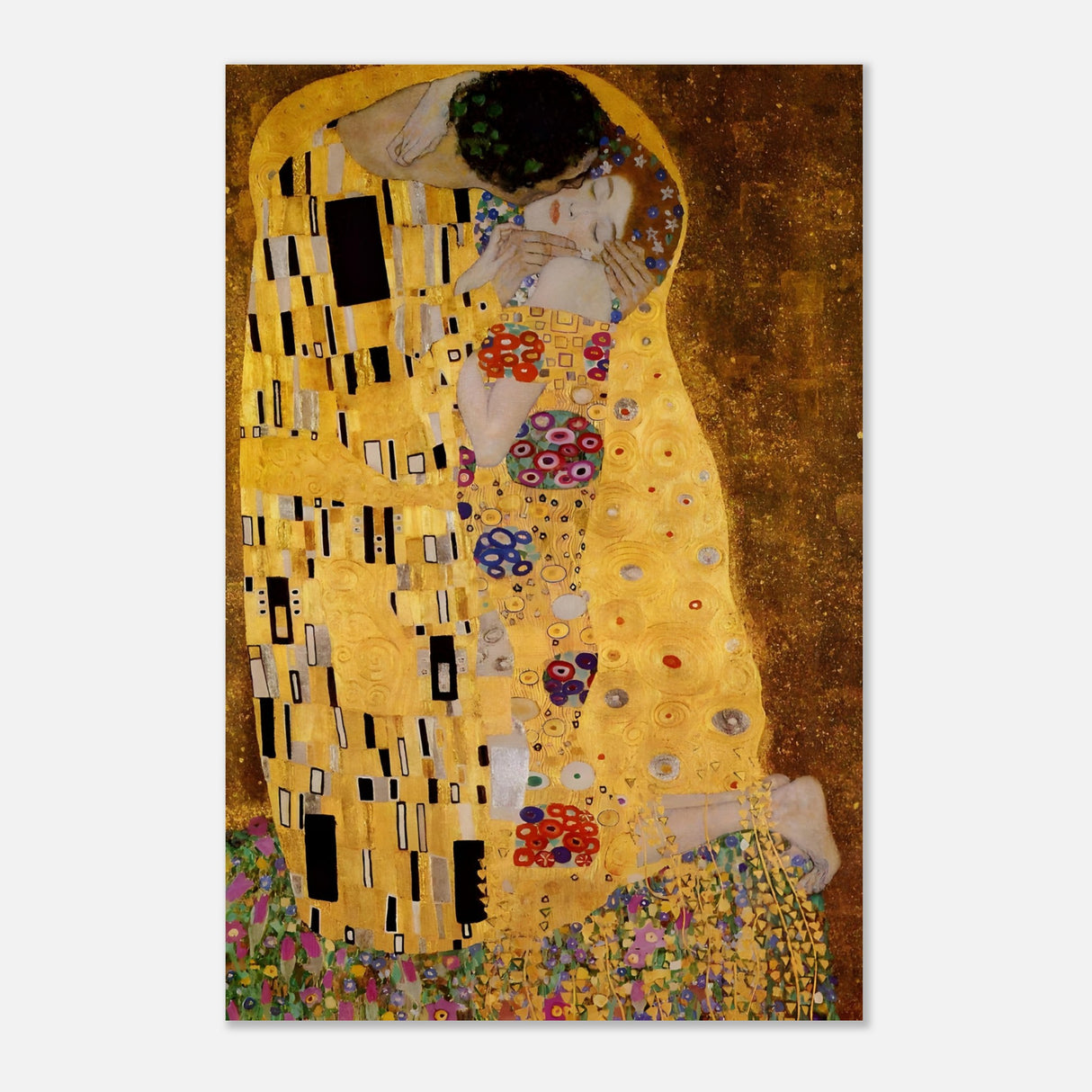 der kuss the kiss by gustav klimt 1908