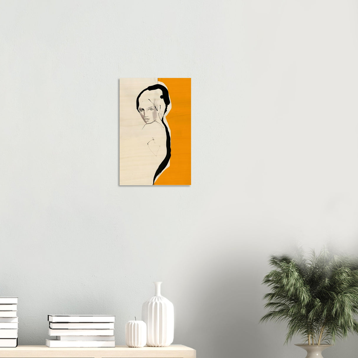 da vinci minimalist modern wall art 3