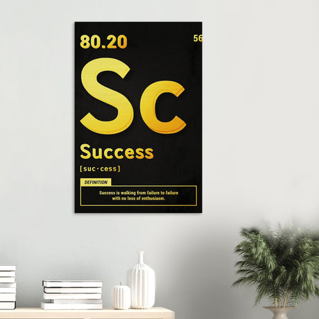 da vinci motivational wall art vision 1