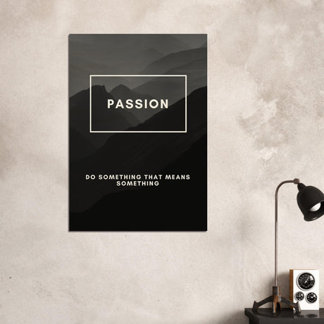  motivational wall art passion