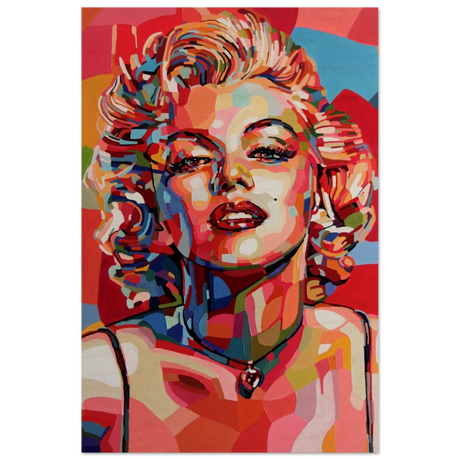 monroe mosaic wall art print70x100 cm / 28x40″Canvas