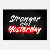 da vinci motivational wall art stronger