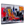 Urban Inferno â€“ Abstract Cityscape Wall Art PrintAcrylic Print30x45 cm / 12x18â€³
