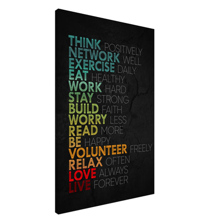 da vinci motivational wall art think