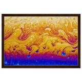 Lava Dreamscape â€“ Fluid Abstract Wall Art PrintFramed Canvas40x60 cm / 16x24â€³