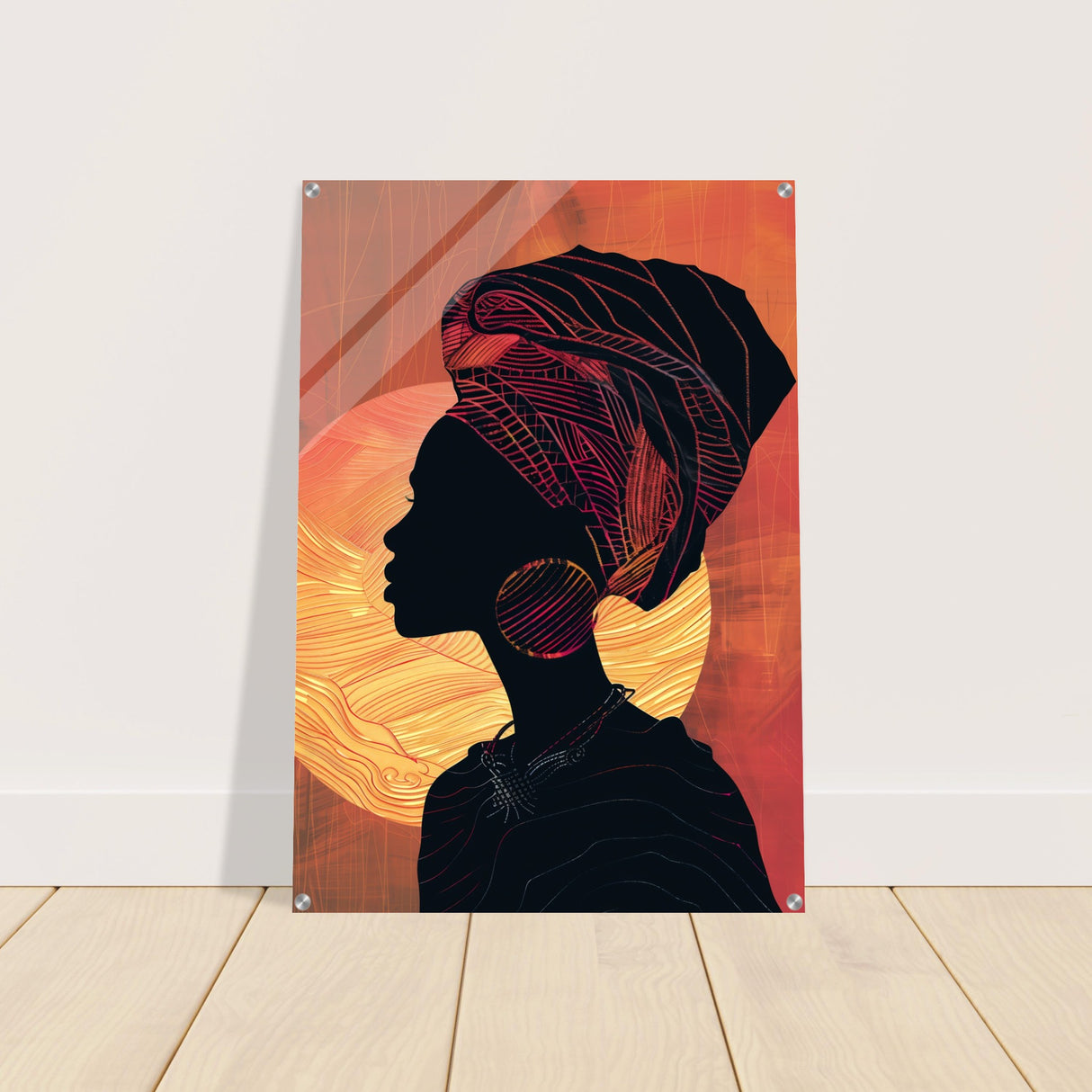  contemporary wall art print african theme