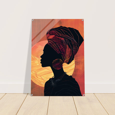 contemporary wall art print african theme