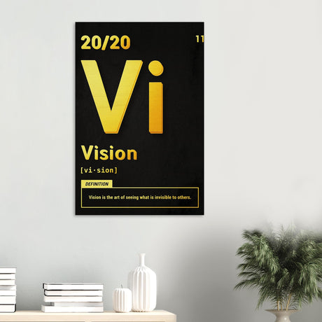 da vinci motivational wall art vision