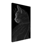  minimalist nature wall art cat animal prints
