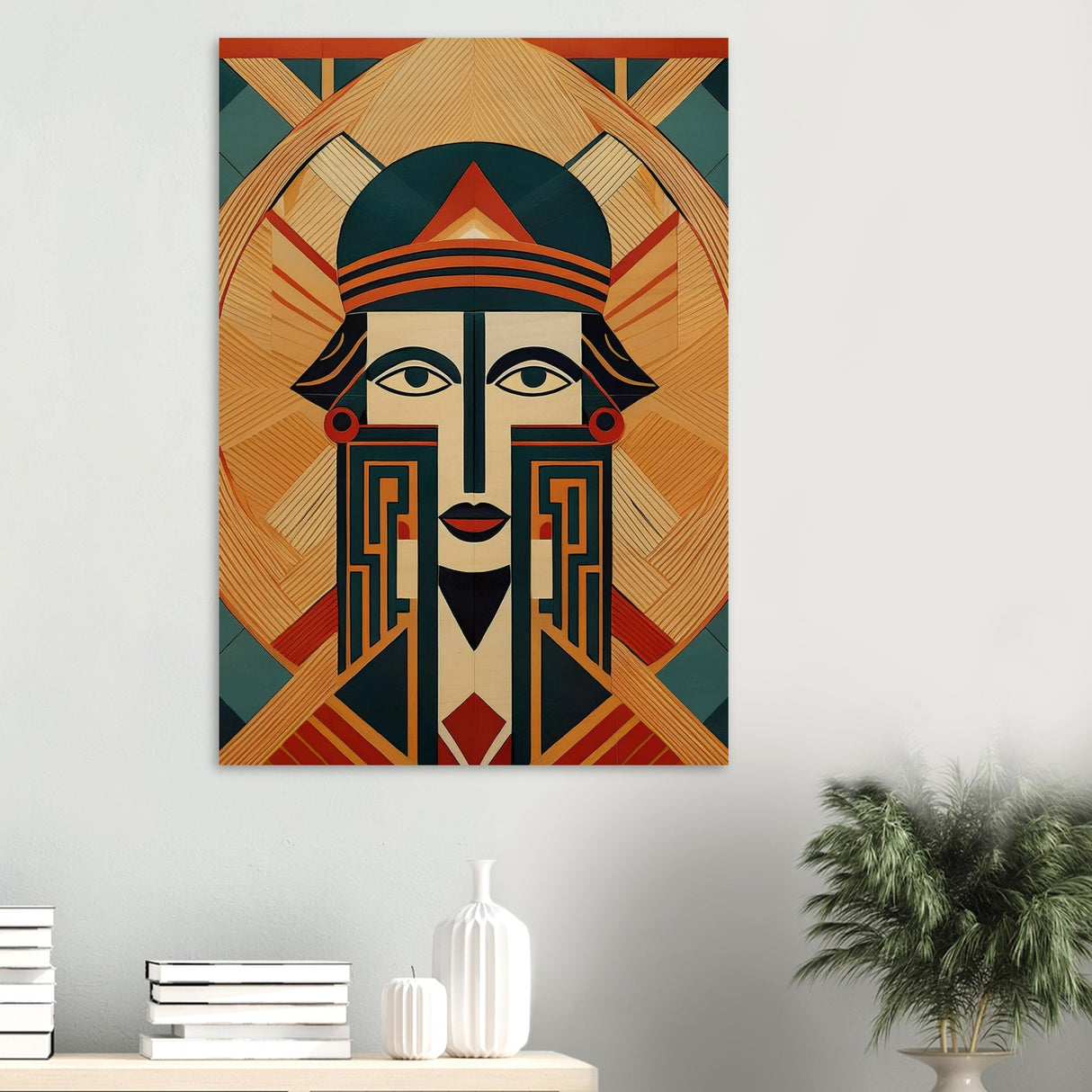 da vinci geometric modern art 4