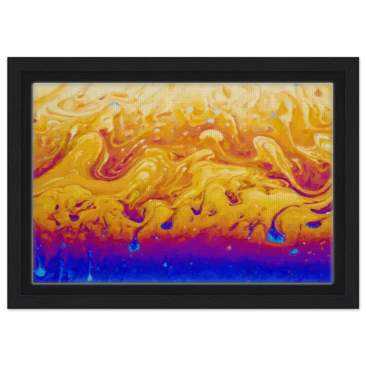 Lava Dreamscape â€“ Fluid Abstract Wall Art PrintFine Art Poster60x90 cm / 24x36â€³