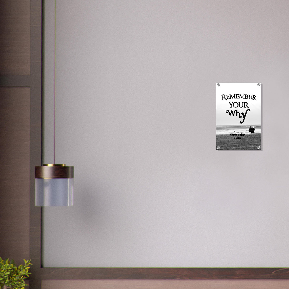 da vinci motivational wall art your why