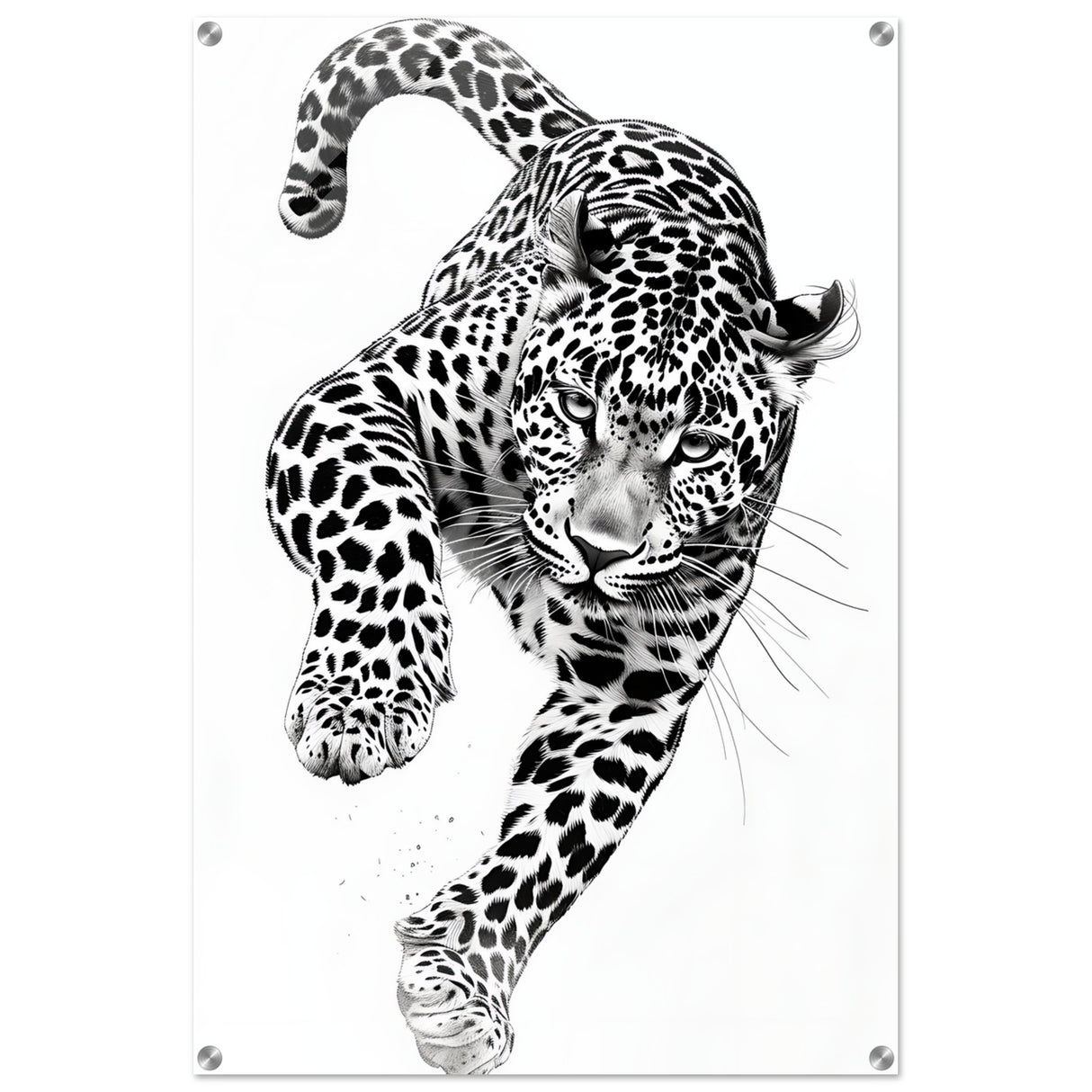  nature wall art wildlife leopard