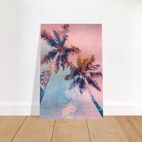 sunset palms wall art print70x100 cm / 28x40″Canvas