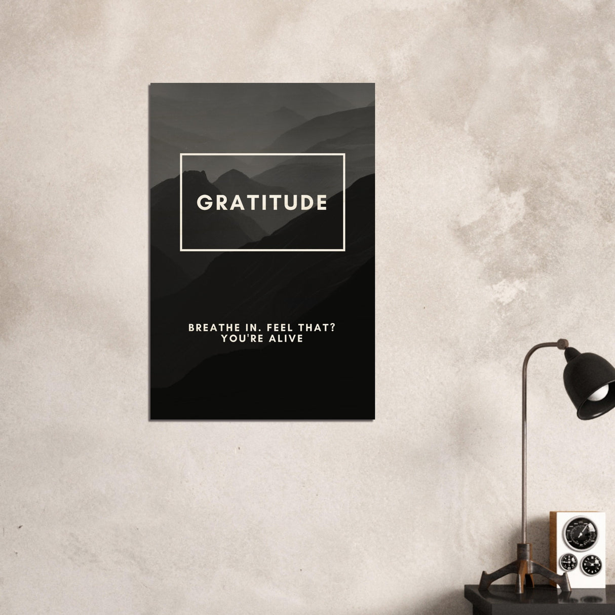  motivational wall art gratitude