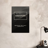  motivational wall art gratitude