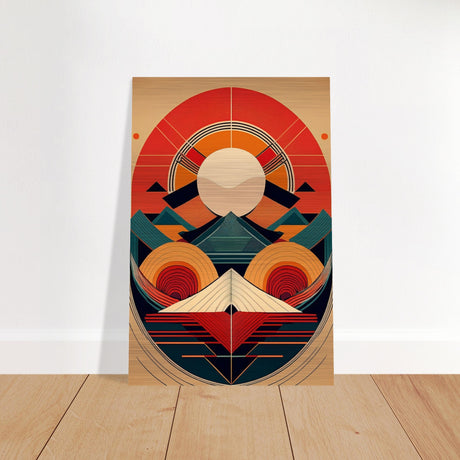 da vinci geometric modern art 2