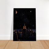 da vinci modern wall art night
