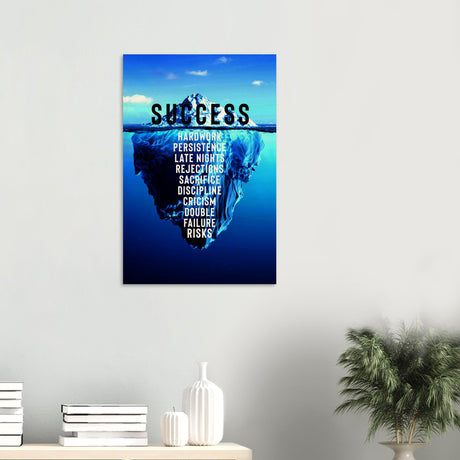 da vinci motivational wall art success 3