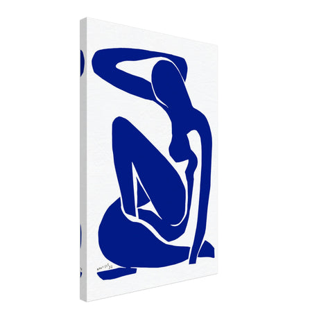 the blue lady by henri matisse